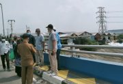 Pastikan Serapan Anggaran, Banggar DPRD Kroscek Lapangan Hasil Pembangunan dua Jembatan APBD 2020