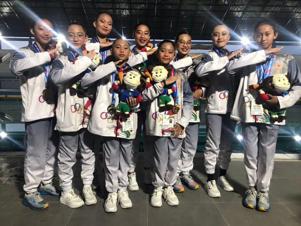 Renang Indah Tambah Lagi Koleksi Medali Emas