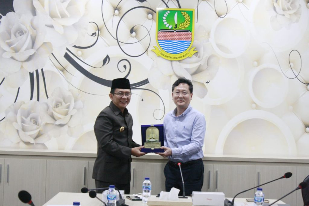 Desa Muktiwari Bakal Di Bangun Multicultural Library, Kunjungan KB Kookmin Bank Disambut Pj Dani Ramdan