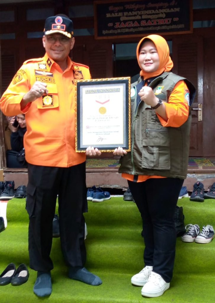 Inilah Ungkapan Terimakasih Kalak BPBD Kabupaten Bekasi Lewat Tulisan Tangan