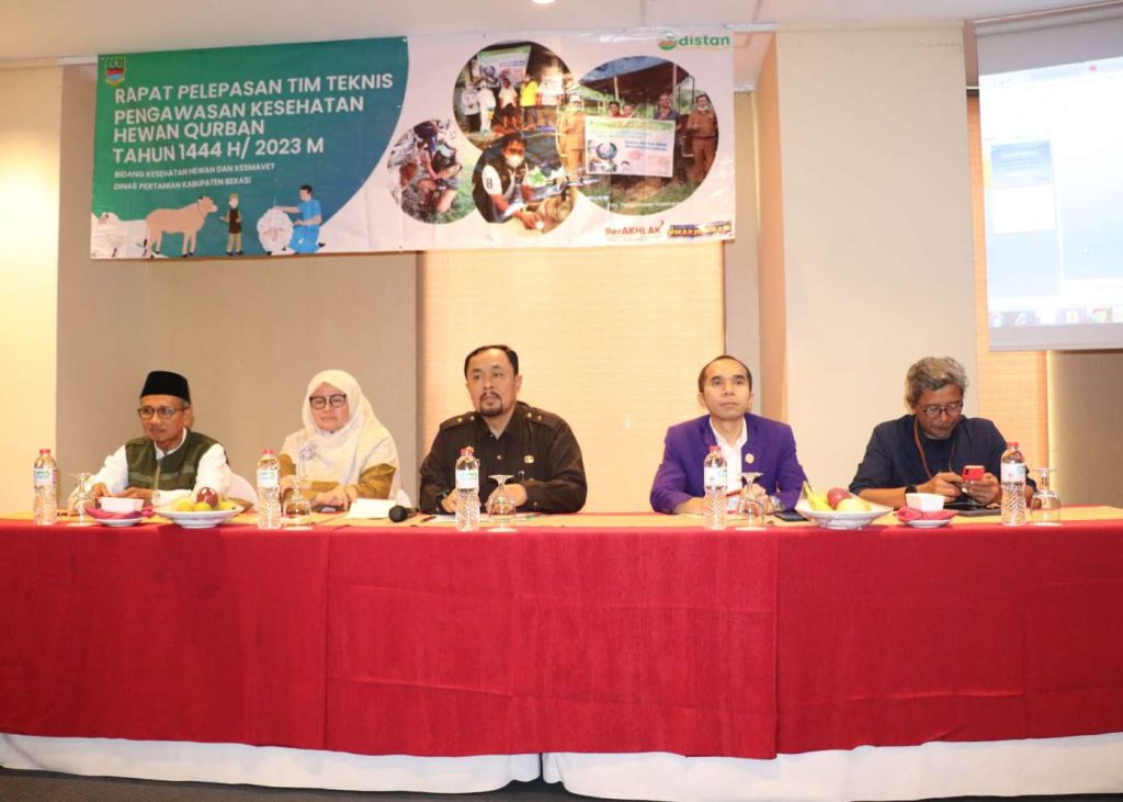 Sambut Idul Adha 1444 H, 35 Tim Teknis Pengawas Hewan Qurban Di Terjunkan Pemkab Bekasi