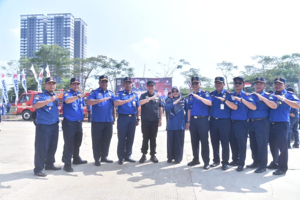 Sambut Hut Ke 73, Pemkab Bekasi Helat Skill Competition Tingkat Pemadam Kebakaran Se Kab Bekasi