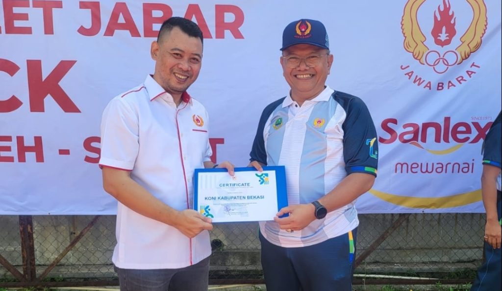 Luar Biasa, KONI Kabupaten Bekasi Di Nobatkan KONIDA Terbaik Jabar