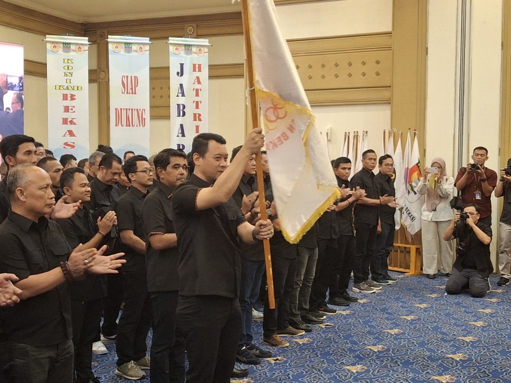 160 Pengurus KONI Kab Bekasi Resmi Di Lantik, Reza Lutfi Hasan; Penakluk Gelanggang Bukan Jago Kandang