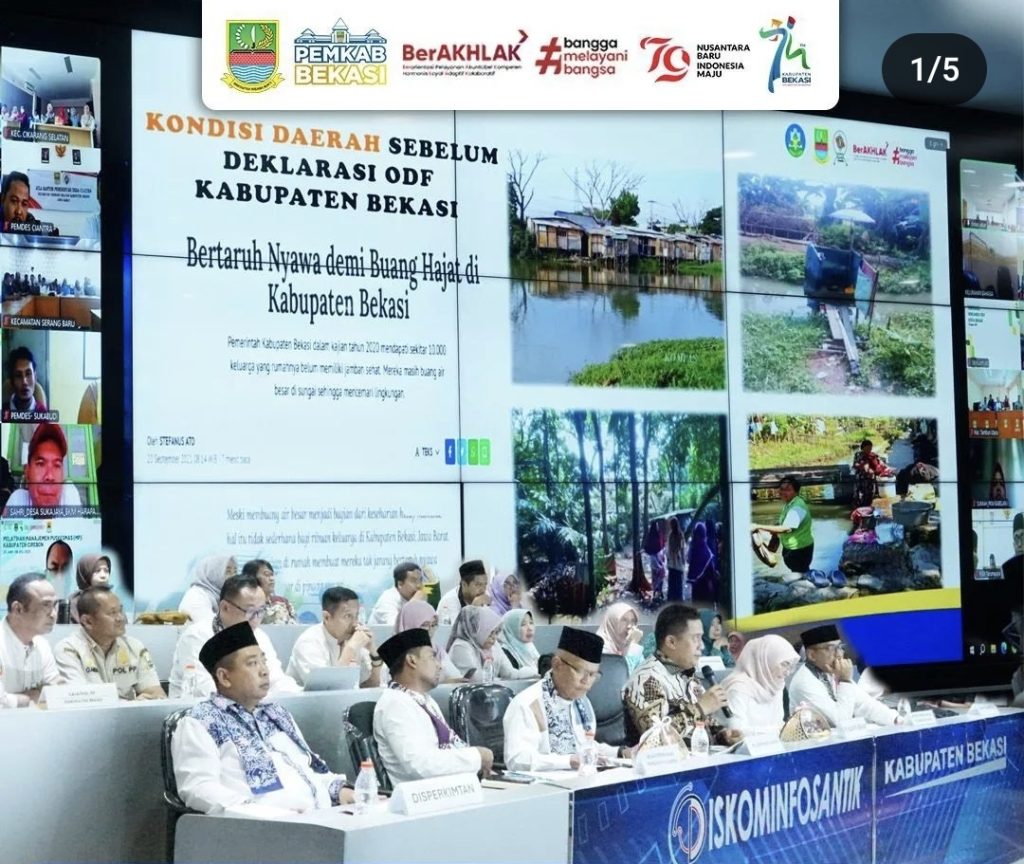 Pj Bupati Dedy Optimis Di 2024 Kab Bekasi Bebas Jamban Tidak Sehat