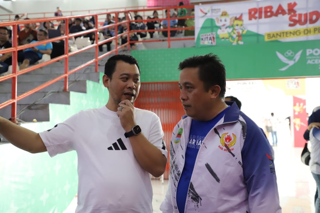Pj Bupati Bekasi Dedy Supriyadi Kawal Langsung Monitoring Atlet Kabupaten Bekasi di PON XXI/2024 Aceh-Sumut