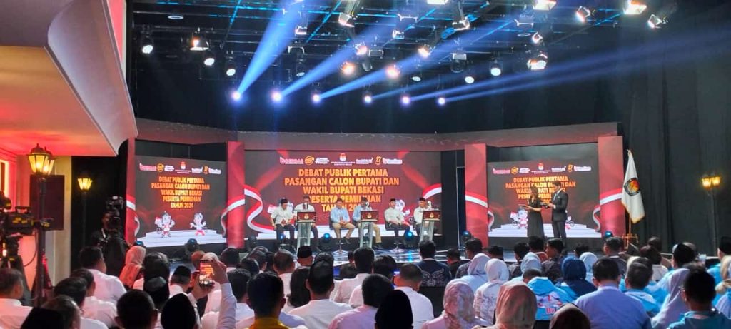 KPU Kabupaten Bekasi Gelar Debat Publik Perdana Pilkada Serentak 2024