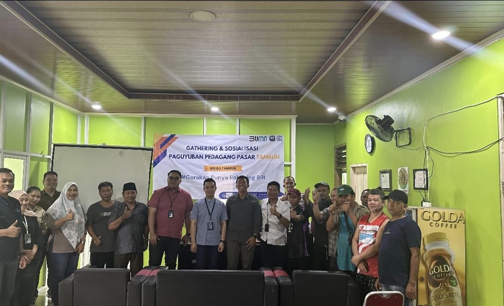 UPTD I Pasar Tambun Sambut Baik Rencana Program Bank BRI Ke Pelaku UMKM Mikro