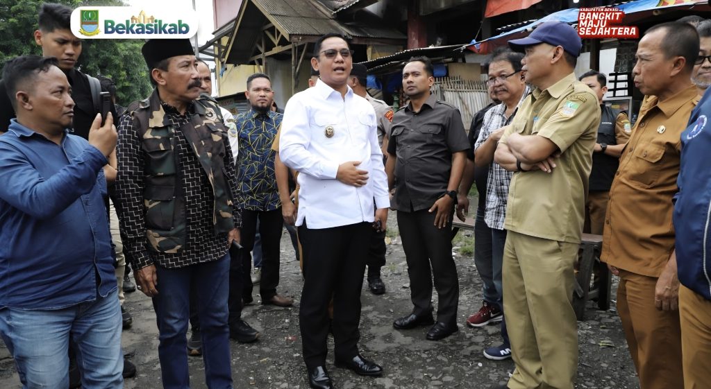 Benahi Dan Tata Kawasan SGC, Pemkab Bekasi Relokasi 508 Pedagang Pasar SGC