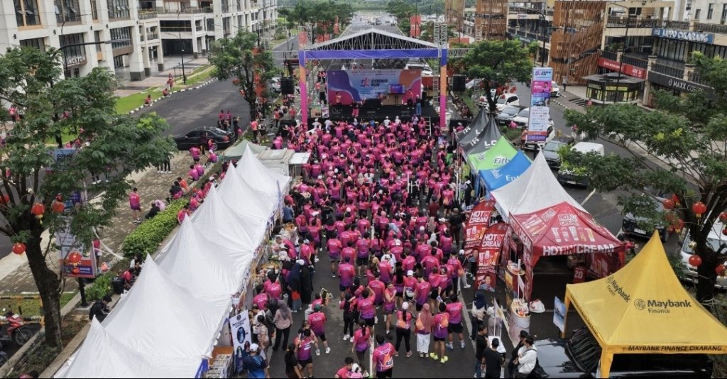 Perkuat Gaya Hidup Sehat Dan Komunitas, Lippo Cikarang Cosmopolis Gelar Cosmo Run 2026