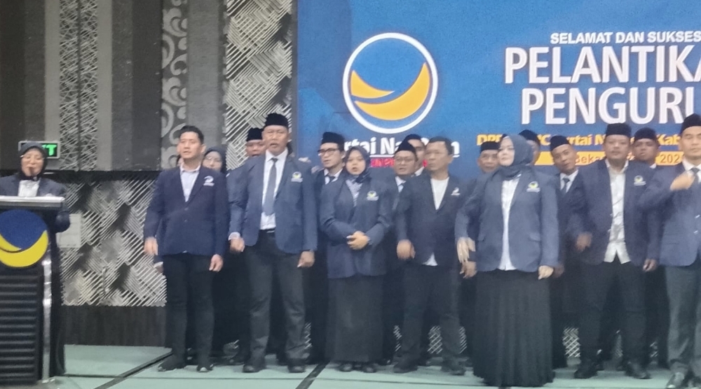 Di Dapuk Nakhodai DPD NasDem Kabupaten Bekasi 2026-2031, Siti Qomariah Berambisi Kejar 7 Kursi di 2029
