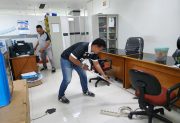Jumat Bersih Dimulai, Perumda Tirta Bhagasasi Dorong Pegawai Tinggalkan Plastik Sekali Pakai