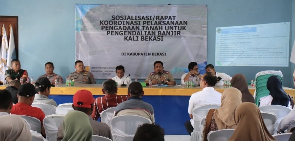 1.847 Bidang Tanah di Lima Desa Akan Diukur Mulai 15 Juni, Normalisasi Kali Bekasi Mulai Tancap Gass