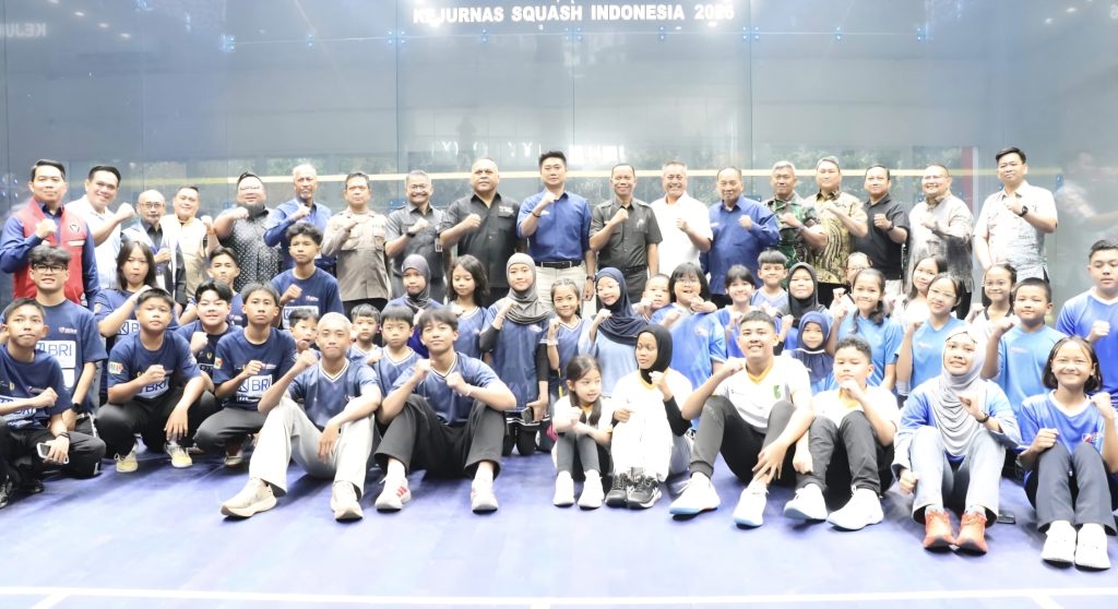 PB Squash Indonesia Bidik Bibit Atlet Nasional Lewat Kejurnas 2026 di Kabupaten Bekasi