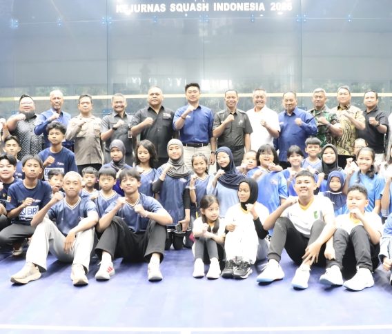 PB Squash Indonesia Bidik Bibit Atlet Nasional Lewat Kejurnas 2026 di Kabupaten Bekasi