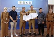 Plt Bupati Dan Walikota Bekasi Tuntaskan Pemisahan Dan Serahkan Layanan Dua Aset Perumda Tirta Bhagasasi Ke Perumda Tirta Patriot