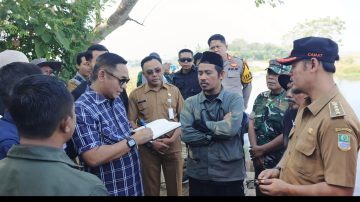 Hektaran Sawah Di Bagian Utara Dilanda Kekeringan, Plt Bupati Bekasi Siapkan Jurus Jitu Normalisasi Semua Saluran Irigasi