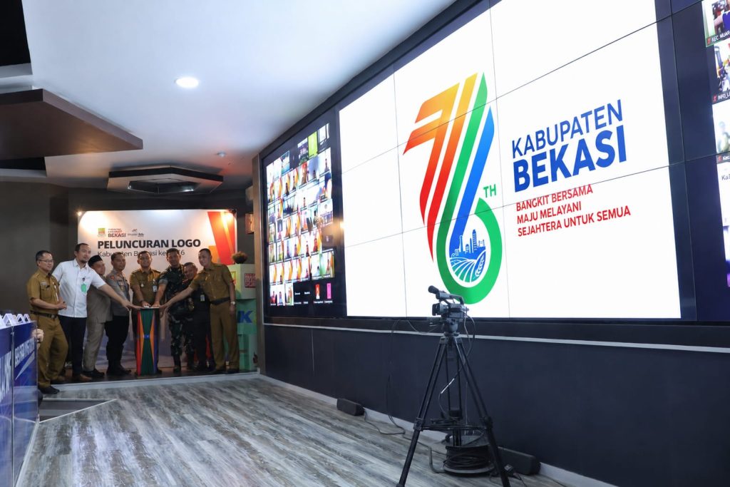 Resmi Diluncurkan, Logo Hari Jadi Kabupaten Bekasi ke-76 Jadi Simbol Semangat Warga Sambut Hari Jadi Daerah