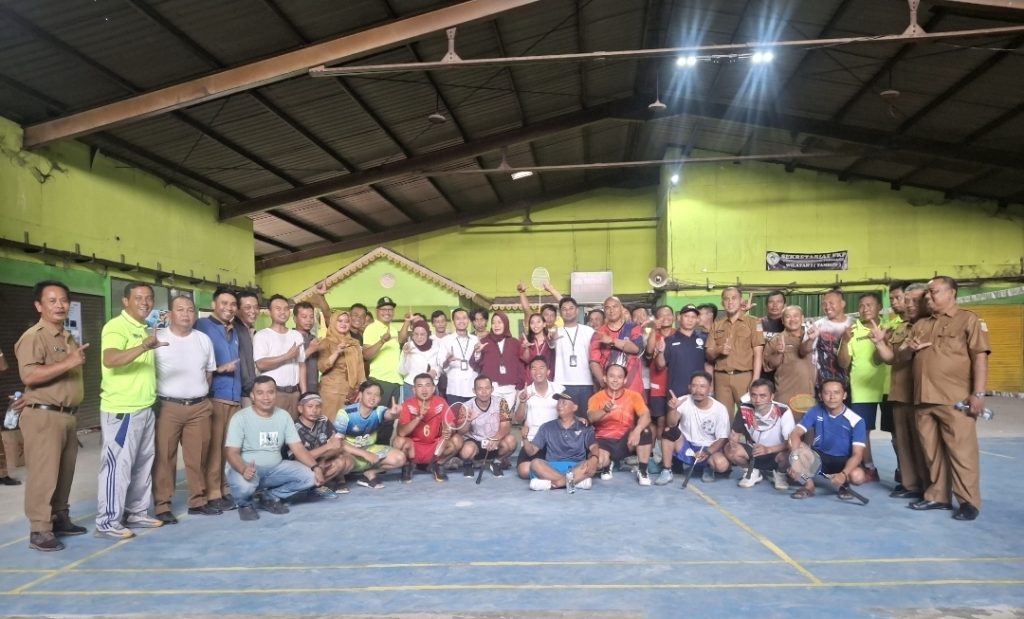 Meriahkan Hari Jadi Kab Bekasi Ke 76 Dan HUT RI Ke 81, Dinas Perdagangan Bareng Bank Mandiri Gelar Badminton Cup 2026