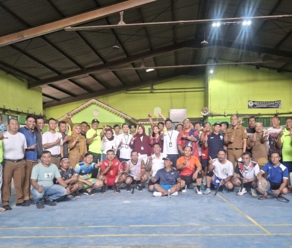 Meriahkan Hari Jadi Kab Bekasi Ke 76 Dan HUT RI Ke 81, Dinas Perdagangan Bareng Bank Mandiri Gelar Badminton Cup 2026