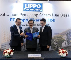 Gelar RUPSLB 2026, PT Lippo Cikarang Tbk Menyetujui Perubahan Susunan Dewan Komisaris