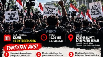 Wartawan Bekasi Siapkan Aksi Damai, Minta Persoalan dengan Pejabat Diusut Objektif