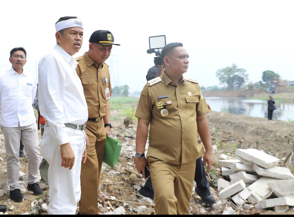 KDM Dorong Bupati Asep Tuntaskan Normalisasi Kali CBL Sepanjang 16 Km