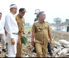 KDM Dorong Bupati Asep Tuntaskan Normalisasi Kali CBL Sepanjang 16 Km